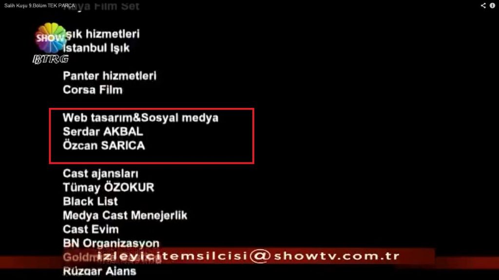 Salih Kuşu Dizisi Resmi Web Sitesi - ShowTv-2013